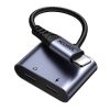 Joyroom SY-L02 2in1 Audio Adapter / Lightning to Double Lightning (fekete)