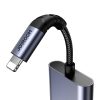 Joyroom SY-L02 2in1 Audio Adapter / Lightning to Double Lightning (fekete)