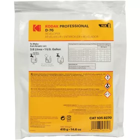  Kodak Professional D-76 filmes előhívó por – 3,8 liter készítményhez