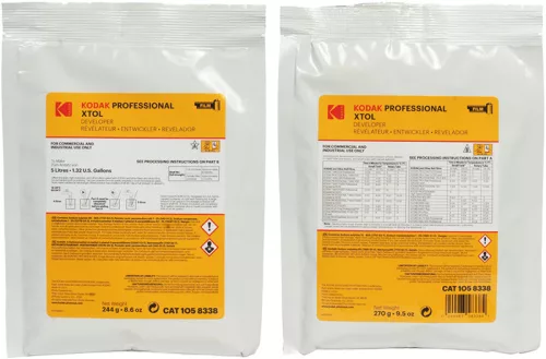 Kodak Professional XTOL fekete-fehér filmfejlesztő por – 5 liter kész oldathoz