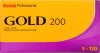Kodak Professional Gold 200 középformátumú film 120, 5 darabos csomag