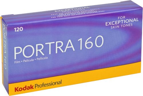 Kodak Portra 160 professzionális középformátumú film 120x5