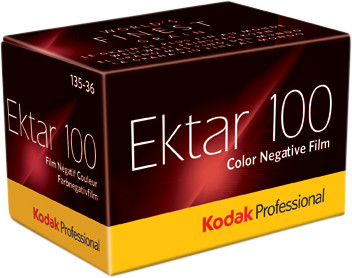 Kodak Ektar 100 színes negatív film – 135-ös, 36 képkocka, 1 tekercs