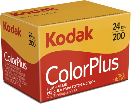 Kodak ColorPlus 200 színes negatív film – dobozos, 24 képkocka, 1 tekercs