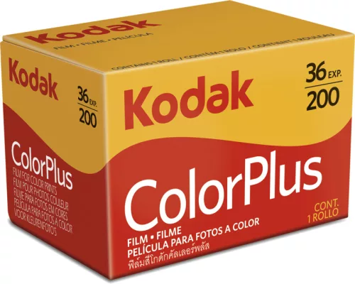 Kodak ColorPlus 200 színes negatív film – dobozos, 36 képkocka, 1 tekercs
