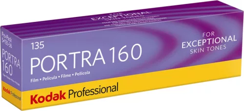 Kodak Portra 160 professzionális színes negatív film 135-36, 5 darabos csomag