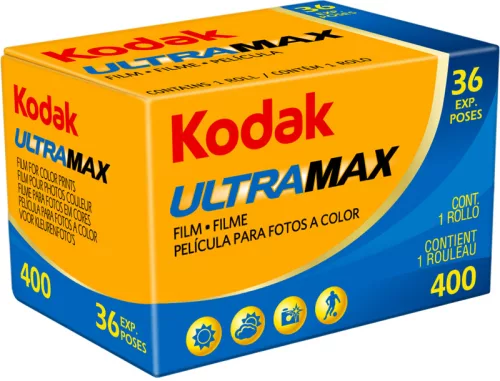 Kodak Ultramax 400 színes negatív film (135-ös, 36 kocka, dobozos kiszerelés)