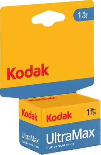 Kodak Ultramax 400 színes negatív film (135-ös, 36 kocka, kártyás kiszerelés, 1 tekercs)