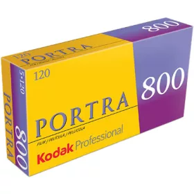   Kodak Portra 800 professzionális színes negatív film 120, 5 darabos csomag