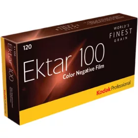   Kodak Ektar 100 professzionális színes negatív film – 120-as, 5 tekercs
