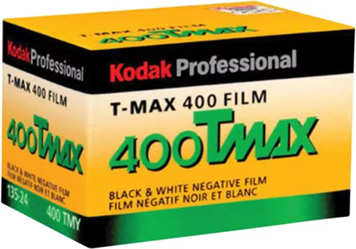 Kodak T-Max 400 fekete-fehér negatív film 135-ös formátum, 24 kocka