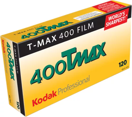 Kodak T-MAX TMY400 fekete-fehér negatív roll film (120-as, 5 tekercs)