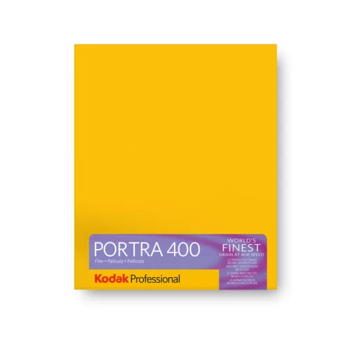 Kodak Portra 400 professzionális nagyformátumú film 4×5", 10 lap