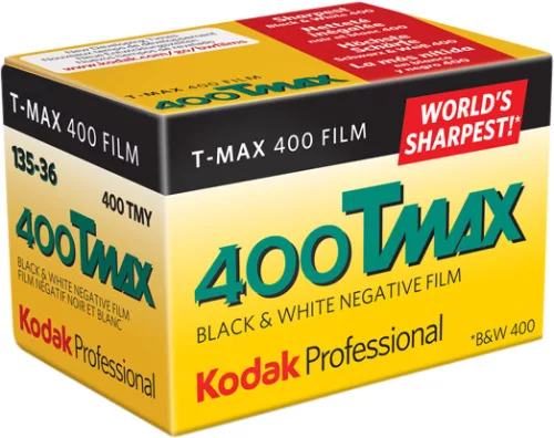 Kodak T-MAX TMY400 fekete-fehér negatív film (135-ös, 36 kocka, 1 tekercs)