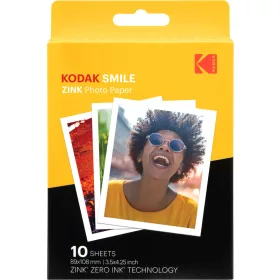 Kodak Zink 3x4” 20 darabos fényképezőgép-papír csomag