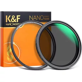   K&F Concept ND2-ND32 Variálható Mágneses-ND-szűrő - Nano-X Állítható Natural Density "No X" Filter