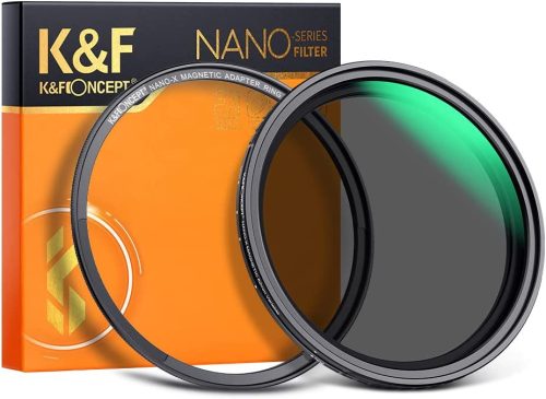 K&F Concept ND2-ND32 Variálható Mágneses-ND-szűrő - Nano-X Állítható Natural Density "No X" Filter