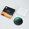 K&F Concept ND2-ND2000 Variálható NDX szűrő - Japán Optika Állítható objektív filter