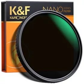   K&F Concept ND32-ND512 Variálható ND szűrő - Nano-X Állítható Natural Density Filter