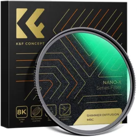   K&F Concept Shimmer-Diffusion Microfény Szűrő - Nano-X Microlight Csillag Filter