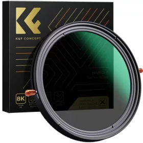   K&F Concept 82mm Nano-X többfunkciós CPL + ND2-32 szűrő (karral)