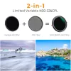K&F Concept 82mm Nano-X többfunkciós CPL + ND2-32 szűrő (karral)