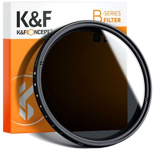 K&F Concept ND2-ND400 52mm Variálható ND szűrő - NDX Állítható objektív filter