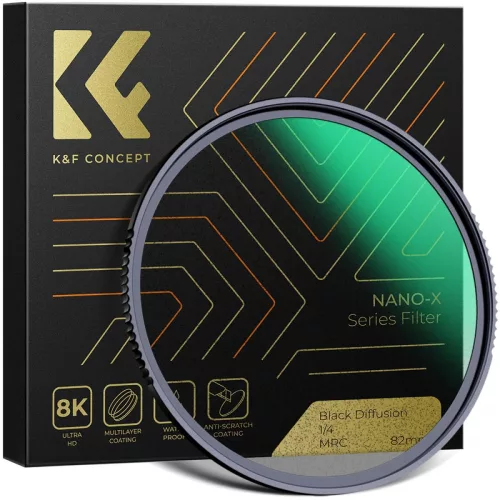 K&F Concept 62mm Nano-X Black Mist 1/4 szűrő