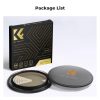 K&F Concept Gold Streak Effect Szűrő / Anamorfikus lencseszűrő - 67mm