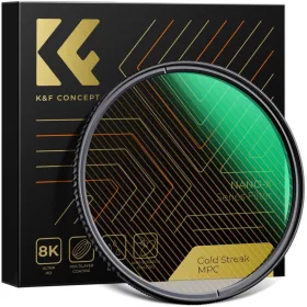   K&F Concept Gold Streak Effect Szűrő / Anamorfikus lencseszűrő - 72mm