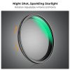 K&F Concept 52mm Starburst Csillag Szűrő -Csillag Filter