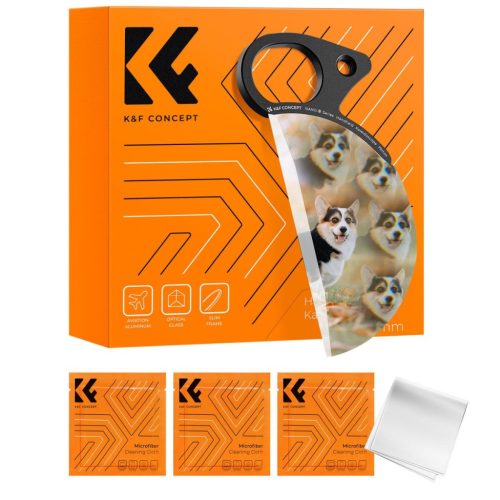 K&F Concept 79mm Kézi Prizma-effektus szűrő -Objektív előtti Prizm Filter