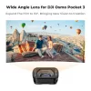 K&F Concept DJI Osmo Pocket 3 mágneses nagylátószögű objektív szűrő + kijelzővédő