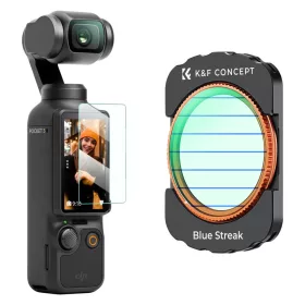   K&F Concept Mágneses Blue Streak Szűrő DJI Osmo Pocket 3-hoz
