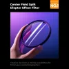 K&F Concept 82mm Centerfield Split Diopter speciális effekt szűrő (Nano-B)