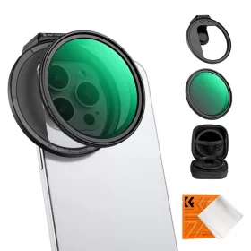   K&F Concept Csíptethető Mágneses Variálható ND szűrő (1-5 stop) - 67 mm