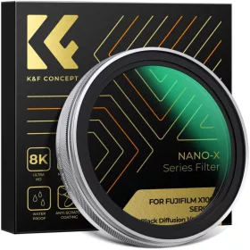   K&F Concept Fujifilm X100 Lencse Black Mist 1/4 Szűrő-Filter