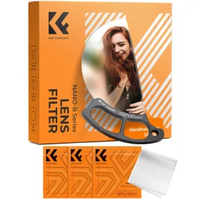   K&F Concept 100mm kézi Split Diopter speciális effekt szűrő (Nano-Basic, prizma)