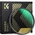 K&F Concept 46mm XC15 Nano-X B270 CPL polárszűrő (HD, vízálló, karcálló, zöld bevonat)
