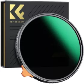   K&F Concept ND2-ND400 Variálható ND-szűrő - Nano-X Állítható Natural Density Filter