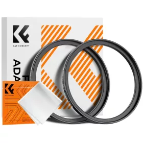   K&F Concept Step Up Ring/ Menetbővítő Gyűrű -szűrő adapter -77-82mm