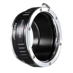   K&F Concept CANON EOS SONY E adapter - Sony E Canon EF EF-S átalakító - EF-NEX