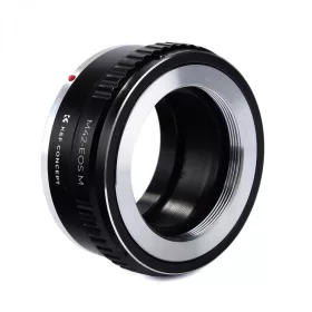   K&F Concept bajonett-adapter M42 csavarmenetes objektívhez – Canon EOS M váz