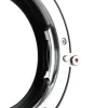K&F Concept bajonett-adapter Leica R objektívhez – Canon EOS (EF) váz