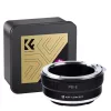 K&F Concept bajonett-adapter Praktica objektívhez – Sony E (NEX) váz