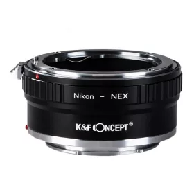   K&F Concept NIKON SONY E adapter - Sony E NIKON F AI átalakító - NIK-NEX (Réz)