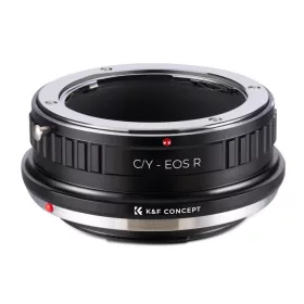   K&F Concept CONTAX YASHICA-Canon EOS-R Adapter - Canon EOSR Contax Yashica CY Átalakító - C/Y-EOSR