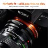  K&F Concept CANON FD SONY E adapter PRO - Sony E Canon FD átalakító - FD-NEX