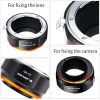 K&F Concept NIKON F FUJIFILM adapter PRO - Fujifilm X NIKON átalakító, NIK-FX
