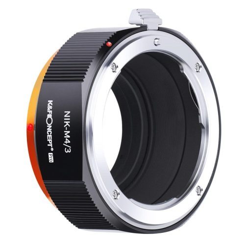 K&F Concept Nikon M4/3 Adapter - Micro 4/3 Nikon-F Átalakító - NIK-M4/3